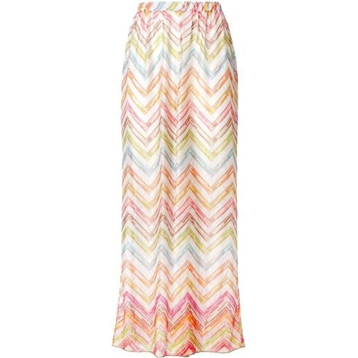 Missoni pantaloni a palazzo - bianco