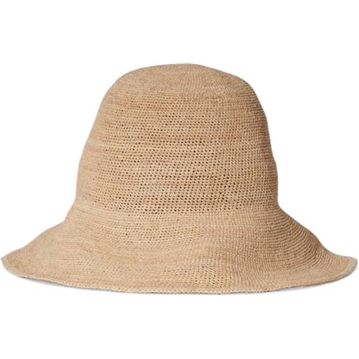 Janessa Leone cappello bucket all'uncinetto - toni neutri