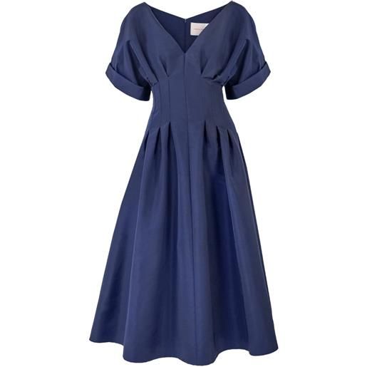 Carolina Herrera abito midi - blu