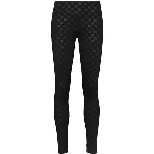 MISBHV leggings con stampa - nero