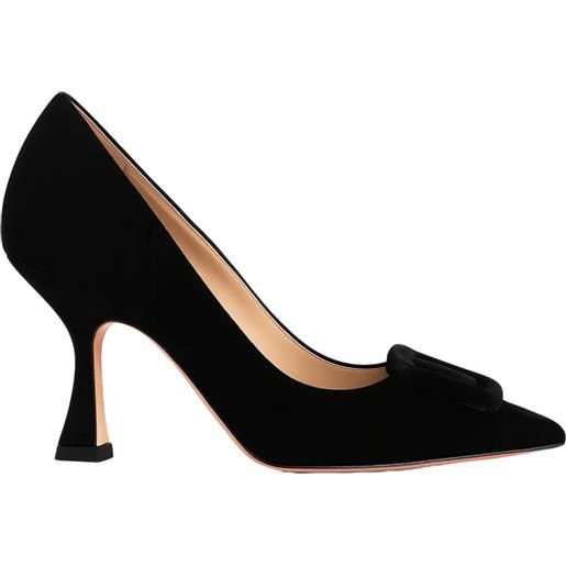 FRANCESCO SACCO décolleté in velluto nero