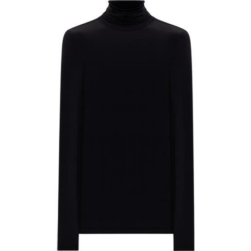 TWINSET dolcevita twinset in jersey di modal e lyocell