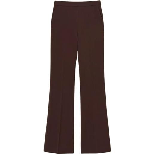 TWINSET pantaloni dritti in crêpe
