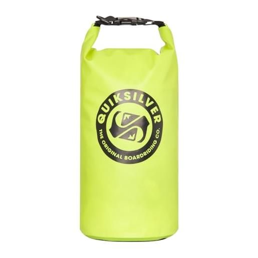 Quiksilver small back dry, bagaglio a mano uomo, giallo riflettente, taglia unica