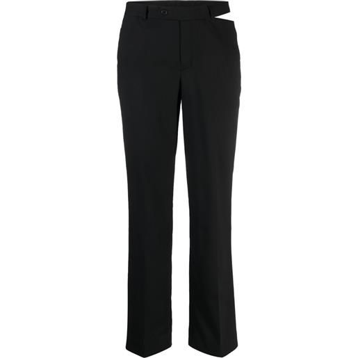 BETTTER pantaloni sartoriali con dettagli cut-out - nero