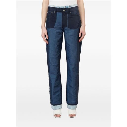 OUR LEGACY pantaloni luminance - blu