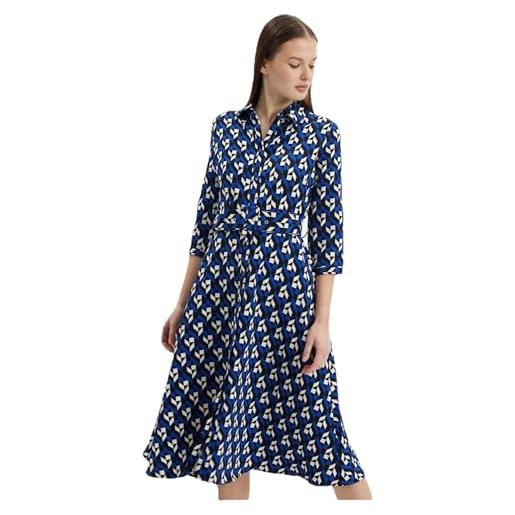 Orsay abito da donna fantasia nero blu, nero , 42