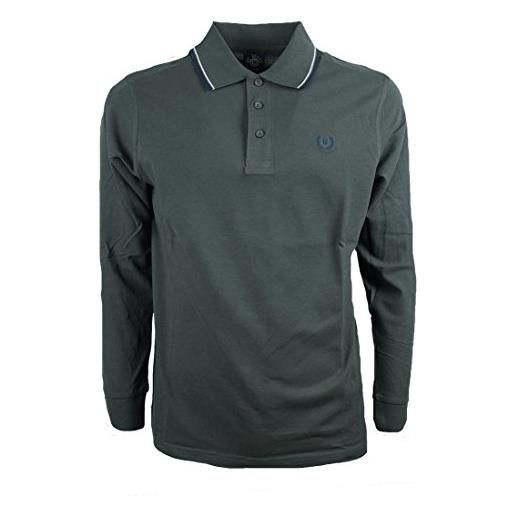 BE BOARD polo manica lunga 100% cotone uomo