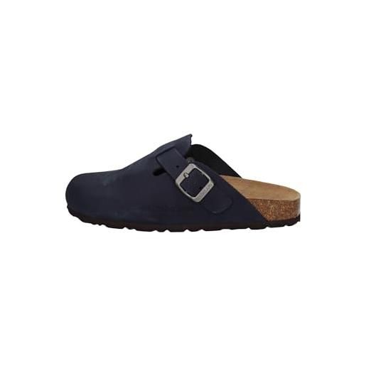 GRÜNLAND il benessere è naturale grunland ciabatta a punta chiusa da donna | sara cb7018 blu 37