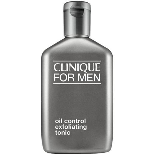 Clinique for men oil control exfoliating tonic - lozione esfoliante tipo 3 e 4 200 ml - 200 ml