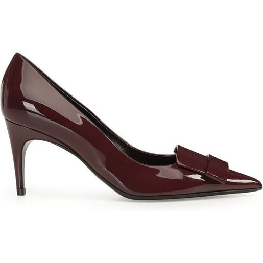 Sergio Rossi stringate 45mm - rosso