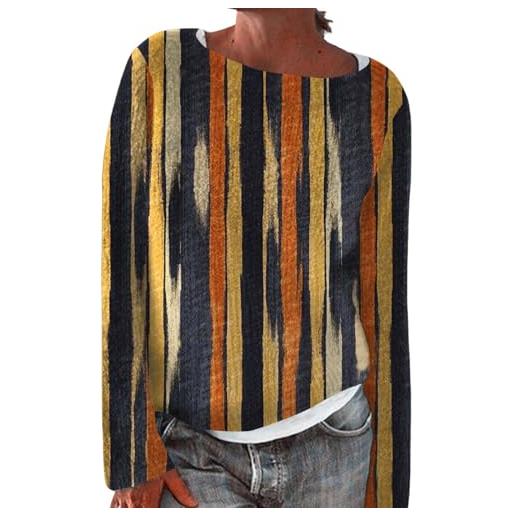 Generic maglioncino lana donna lupetto donna manica lunga maglione pullover casual da con spalle cadenti maniche lunghe e ampio design maglioni cashmere maglione anziana green xl