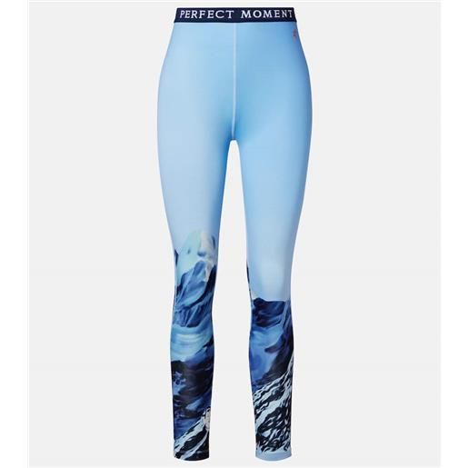 Perfect Moment leggings con stampa
