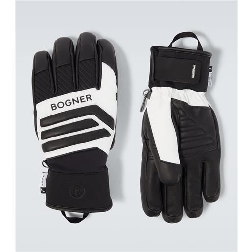 Bogner guanti da sci alex con logo