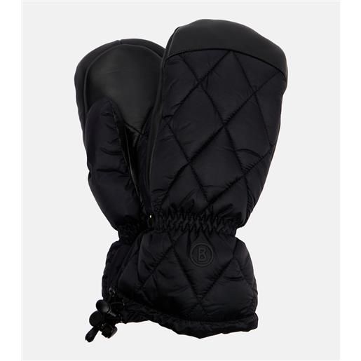 Bogner muffole da sci selia trapuntate