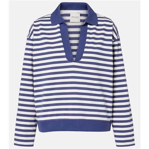 Posse polo haisley in cotone a righe