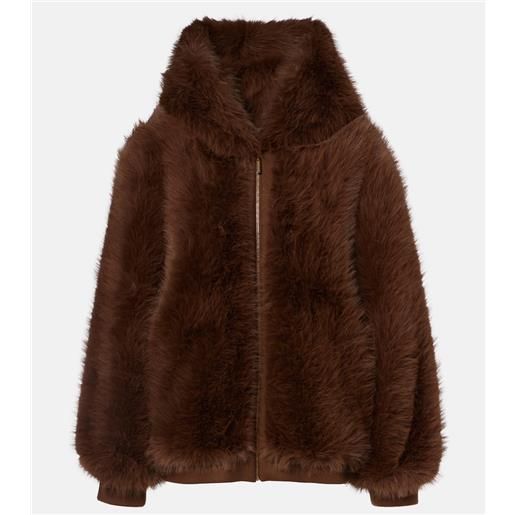 Elie Saab giacca con cappuccio