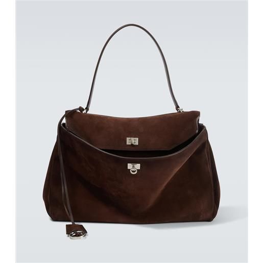 Balenciaga borsa rodeo in suede