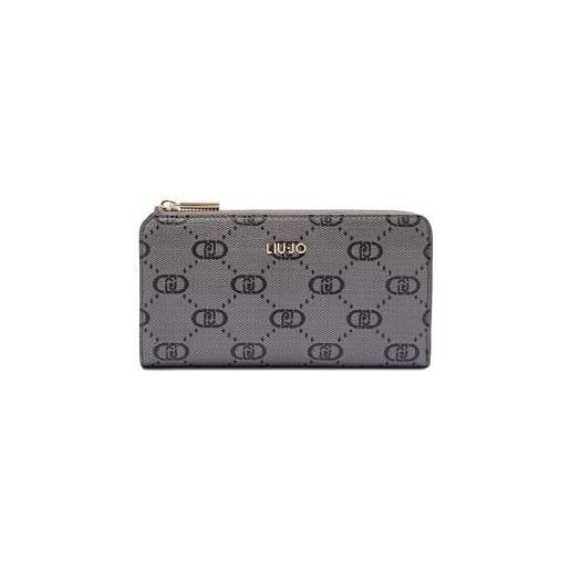 LIU JO portafoglio donna caliwen xl zip around grigio a25lj05 af4270 e0668 grigio