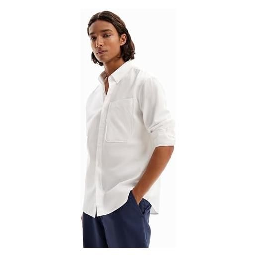 Desigual cam_edoardo t-shirt, bianco, m uomo