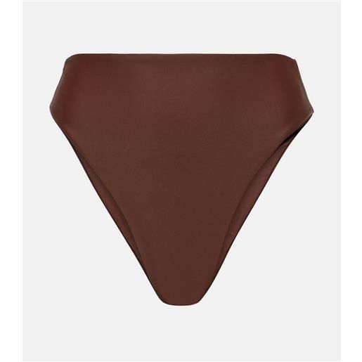 Jade Swim slip bikini incline a vita alta