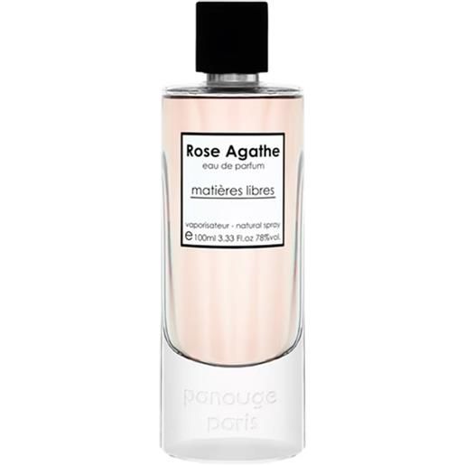 Panouge matieres libres rose agathe 100 ml eau de parfum spray