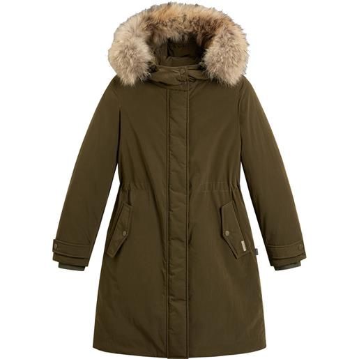 WOOLRICH parka con pelliccia racoon grace donna
