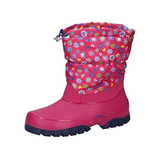 Spirale maja, stivali da neve bambine e ragazze, fucsia, 24 eu