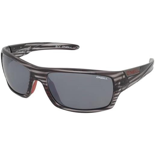 O'Neill ons barrel 2.0 182p | occhiali da sole graduati o non graduati | plastica | rettangolari | grigio, trasparente | adrialenti