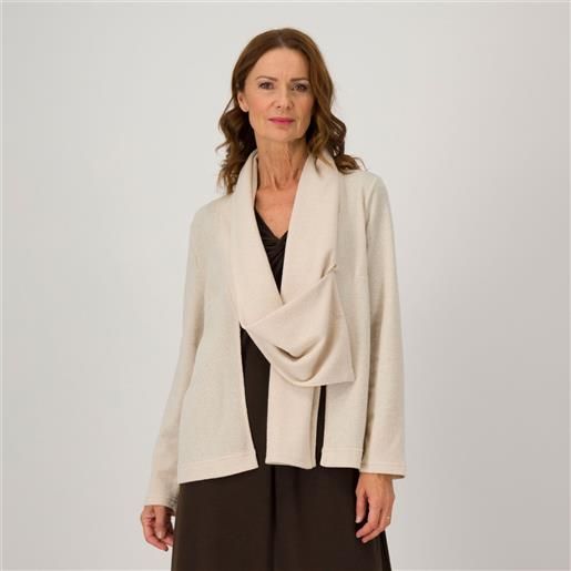 Caterina Lancini cardigan corto in maglia a coste