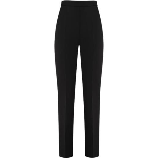 Sportmax  pantaloni dritti in lana stretch