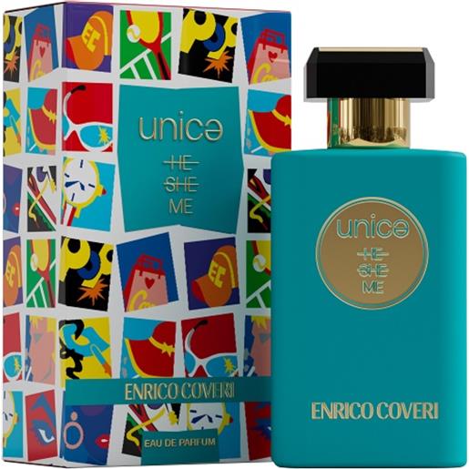 Enrico Coveri he she me eau de parfum profumo unisex sensuale e fresco 100ml