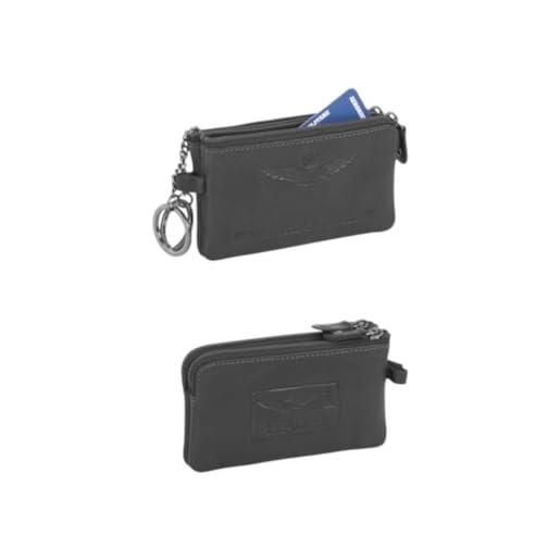 Aeronautica Militare portachiavi a sacca in pelle