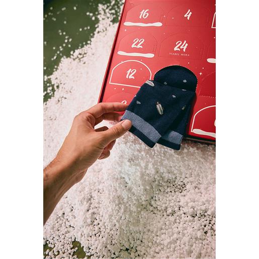 Ysabel Mora calendario dell'avvento 12 giorni calzini da uomo