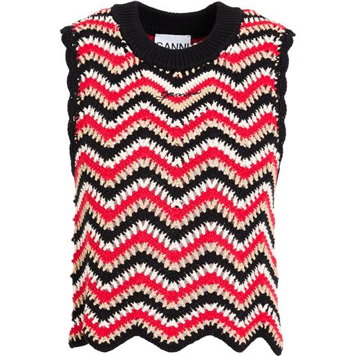 GANNI - maglia gilet