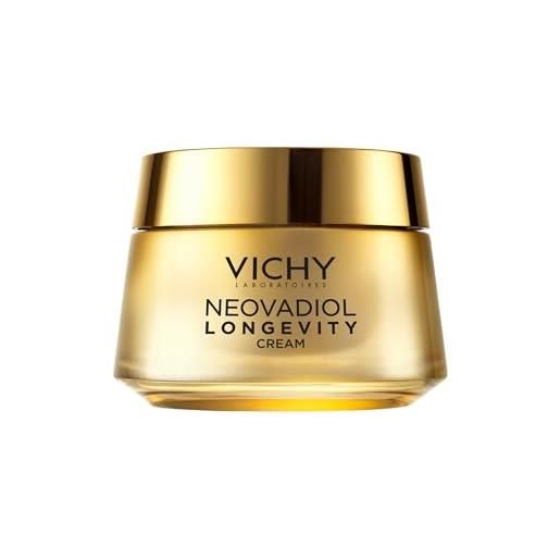 Vichy neovadiol longevity crema volumizzante, per pelli mature, azione anti-età e rigenerante, pelle idratata e rassodata, con il 13% di tecnologia longevisia, 50 ml