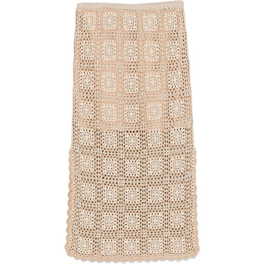 TWINSET gonna midi - oro