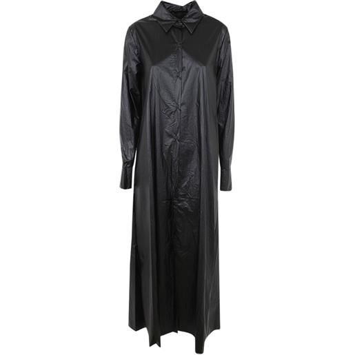 Maria Calderara chemisier con bottoni - nero