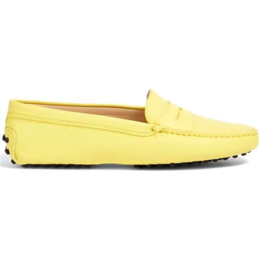 Tod's mocassini penny in pelle - giallo