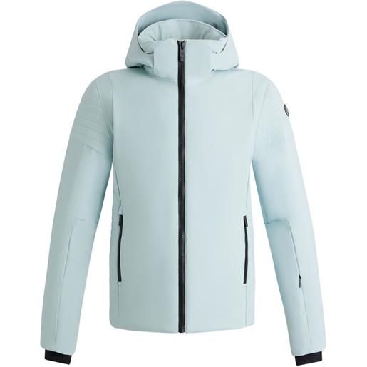 Fusalp giacca da sci powder con cappuccio - blu