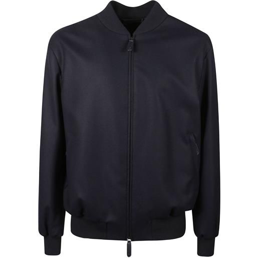 Giorgio Armani giacca in feltro - blu