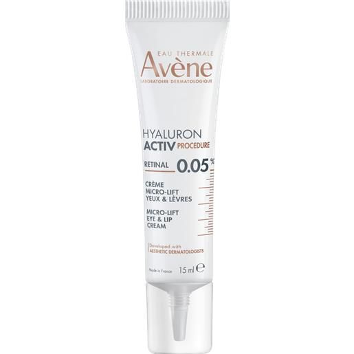 Avene hyaluron activ procedure contorno occhi 15 ml