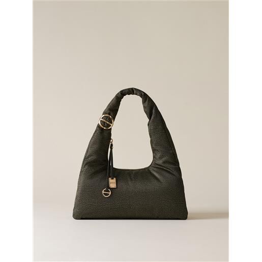 Borbonese twinnie borsa hobo small