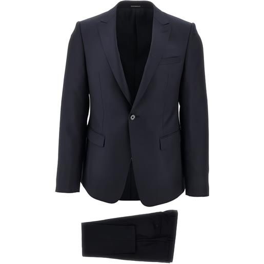 Emporio Armani completo monopetto david - blu