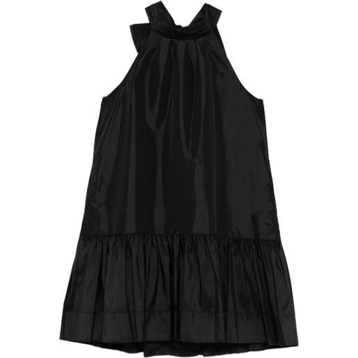 Simkhai abito corto con fiocco - nero