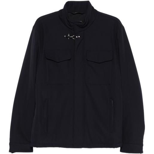 Fay giacca travel field con tasche - blu