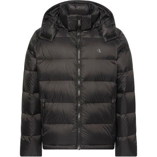 Calvin Klein Jeans giacca con cappuccio - nero
