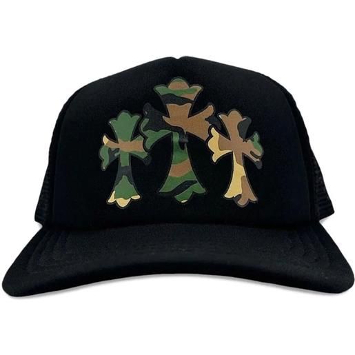 Chrome Hearts cappello da baseball con stampa - nero