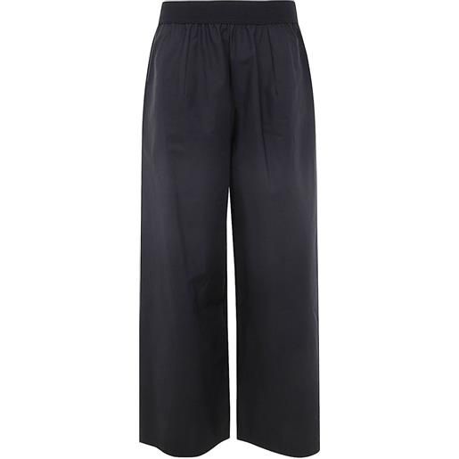 Maria Calderara pantaloni elasticizzati - nero