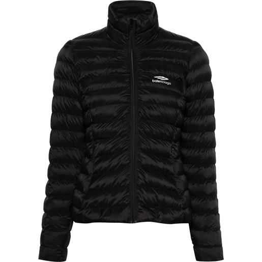 Balenciaga piumino 3b sports icon - nero